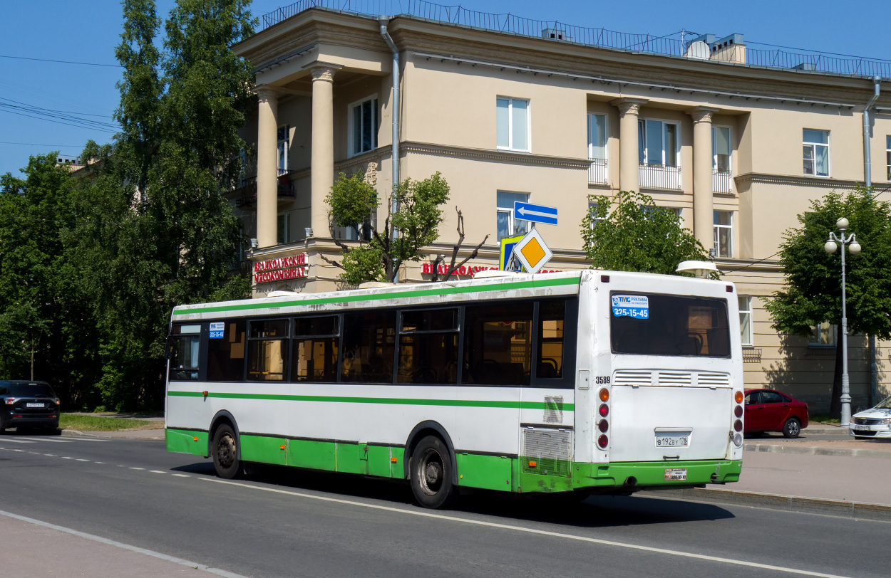 Санкт-Петербург, ЛиАЗ-5293.53 № 3589