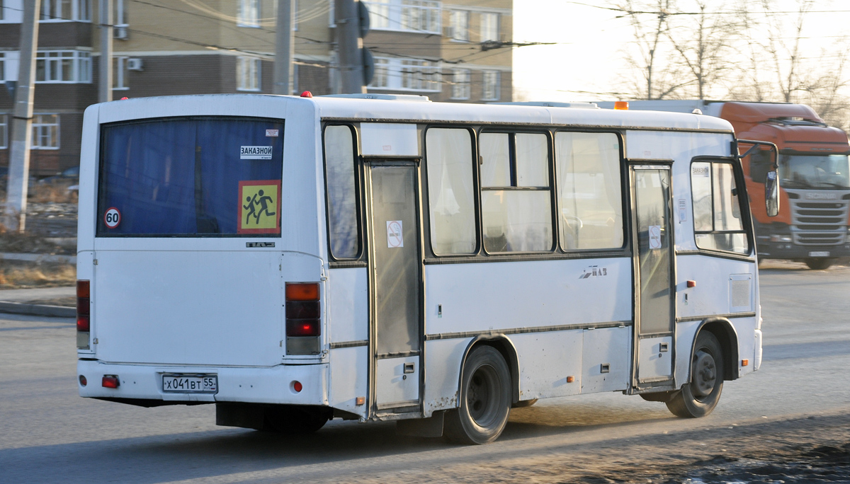 Омская область, ПАЗ-320402-05 № Х 041 ВТ 55
