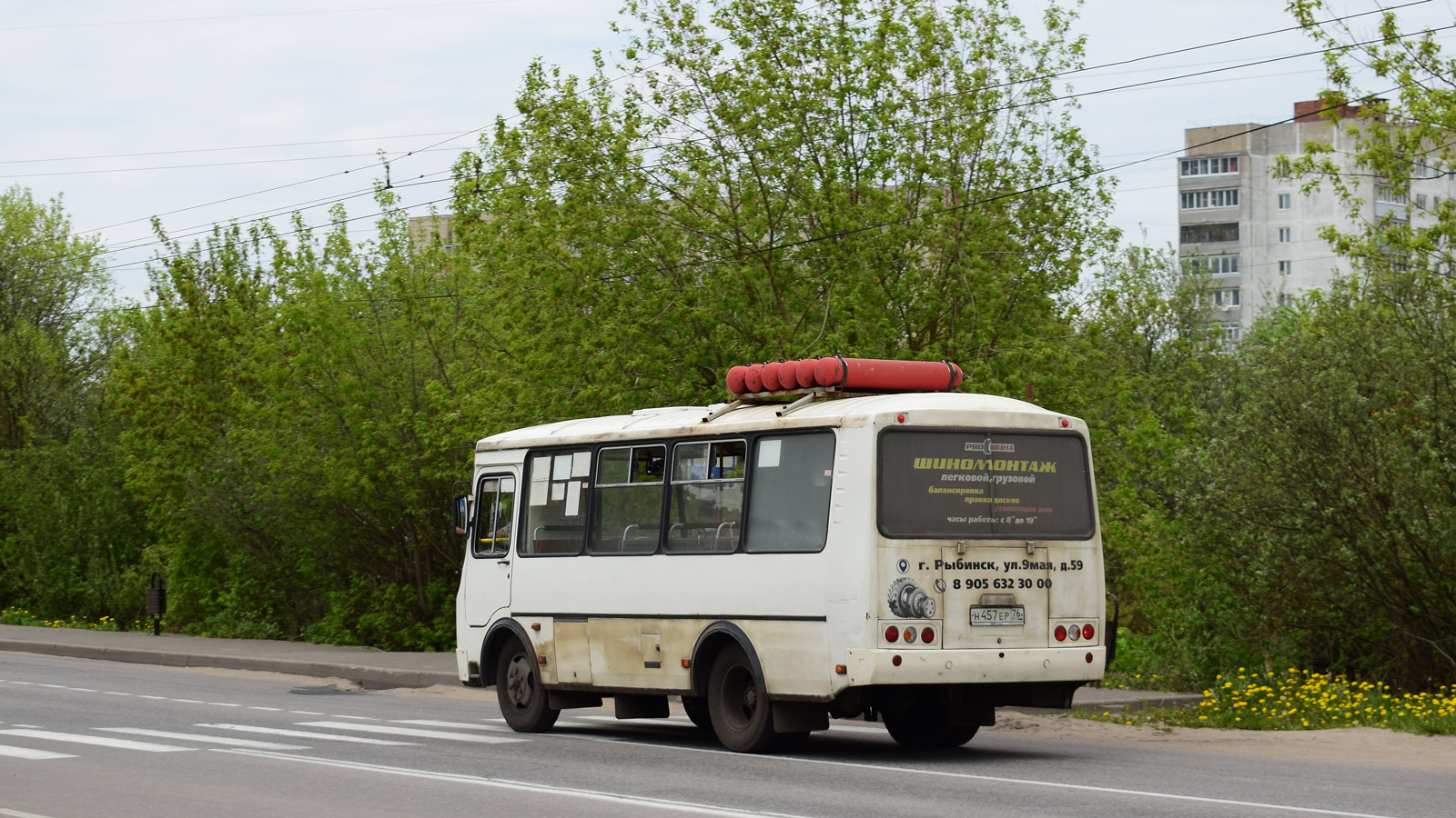 Yaroslavl region, PAZ-32054 # Н 457 ЕР 76