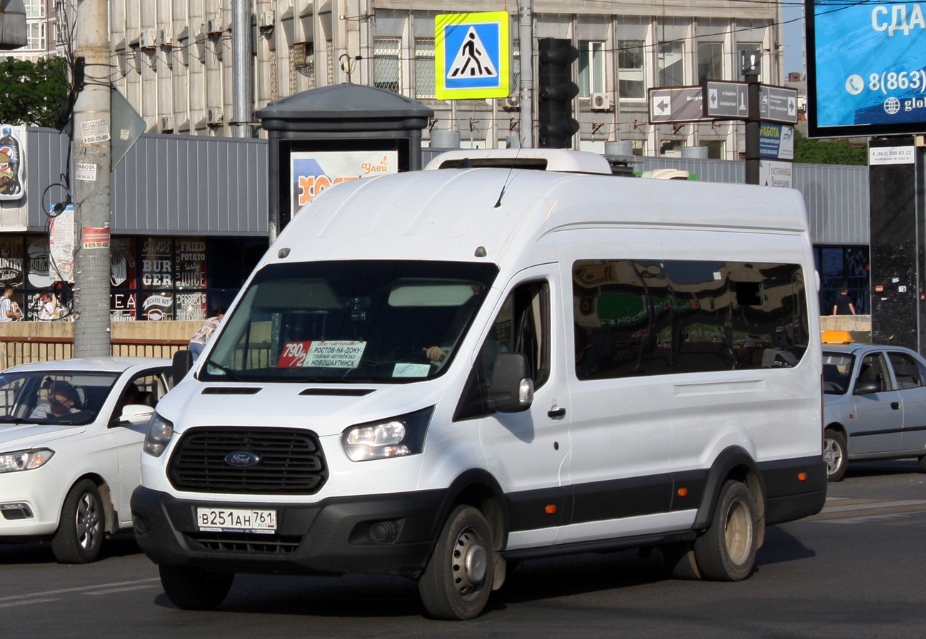 Ростовская область, Ford Transit FBD [RUS] (X2F.ESG.) № В 251 АН 761