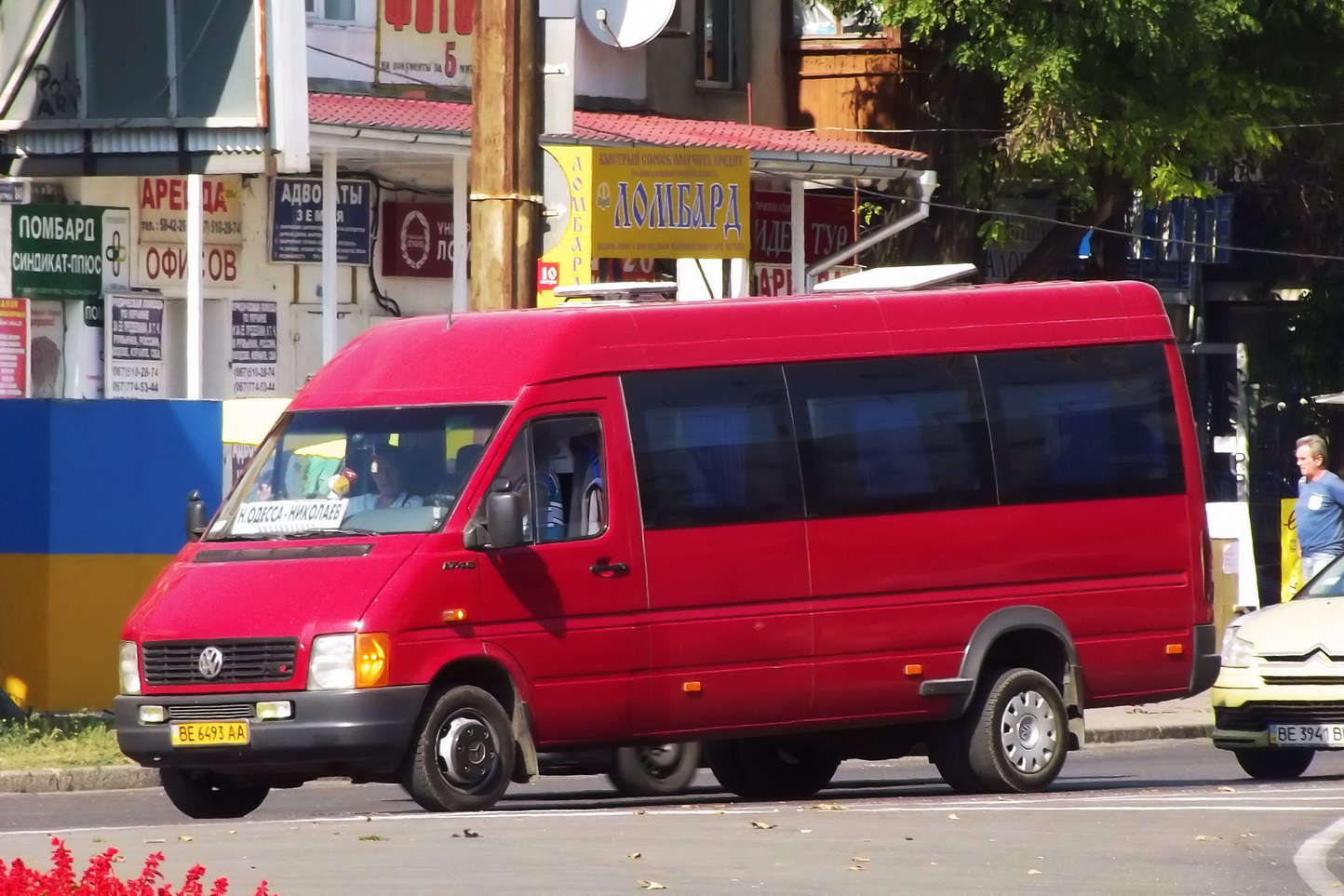 Николаевская область, Volkswagen LT46 № BE 6493 AA