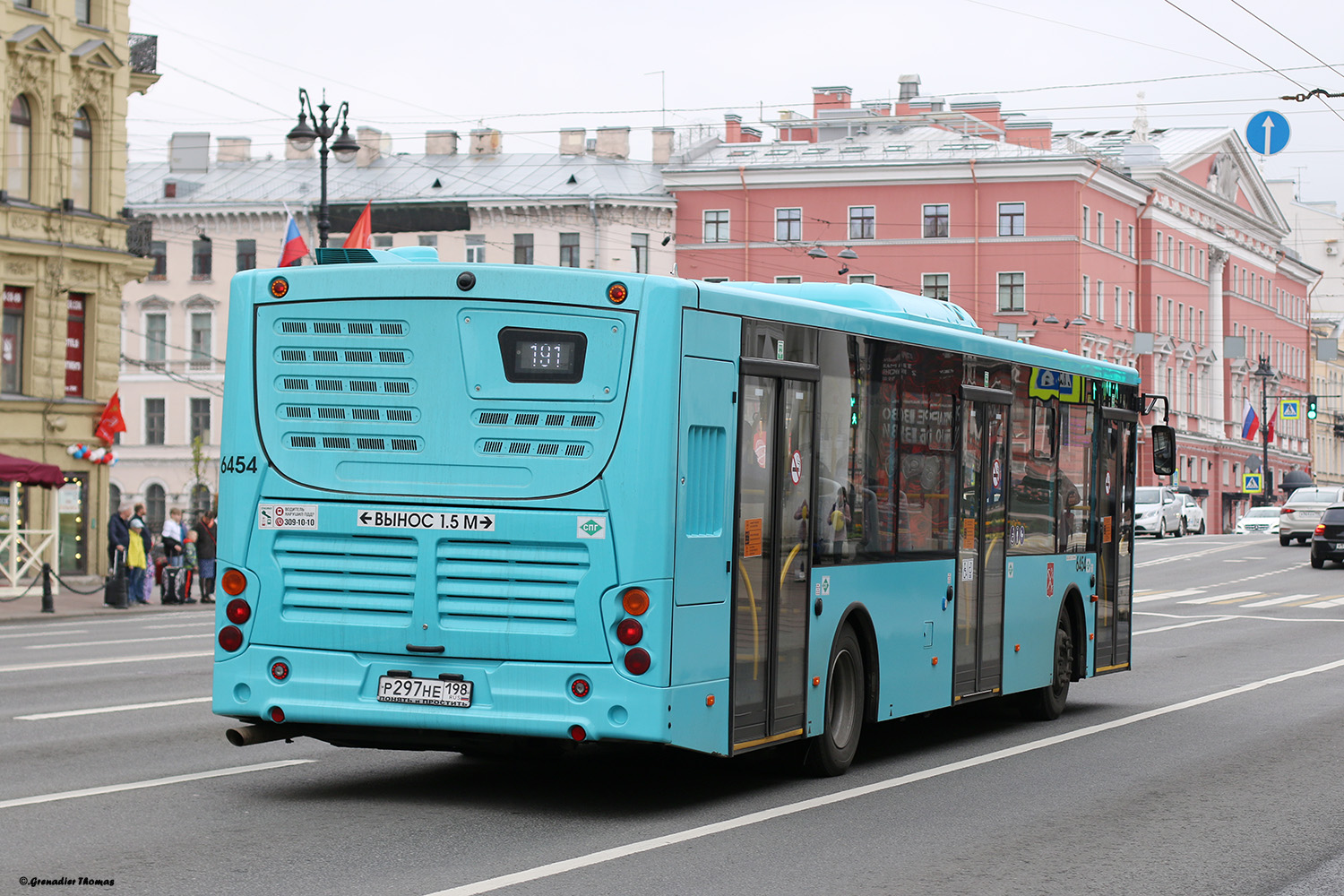 Sankt Petersburg, Volgabus-5270.G2 (LNG) Nr 6454