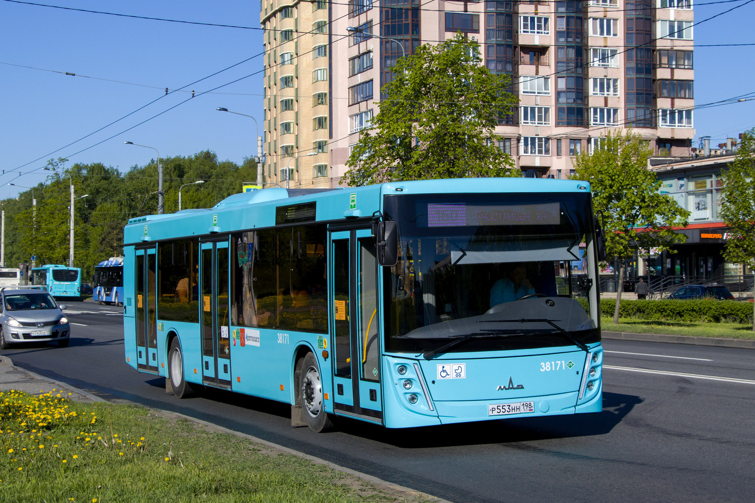 Санкт-Петербург, МАЗ-203.947 № 38171