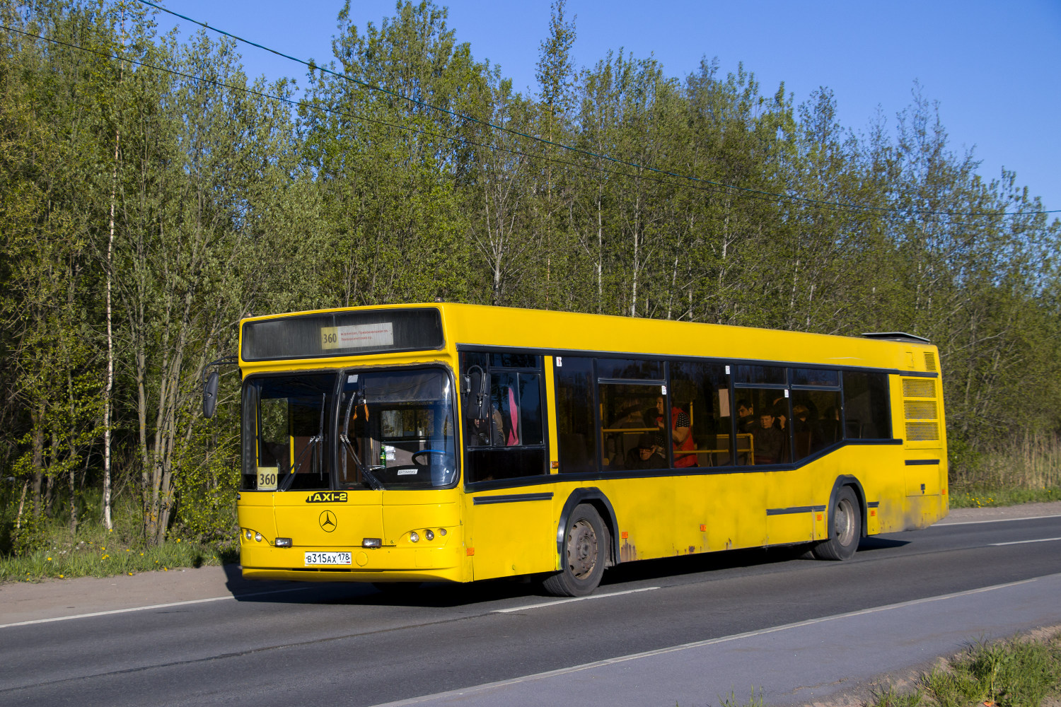 Санкт-Петербург, МАЗ-103.465 № В 315 АХ 178