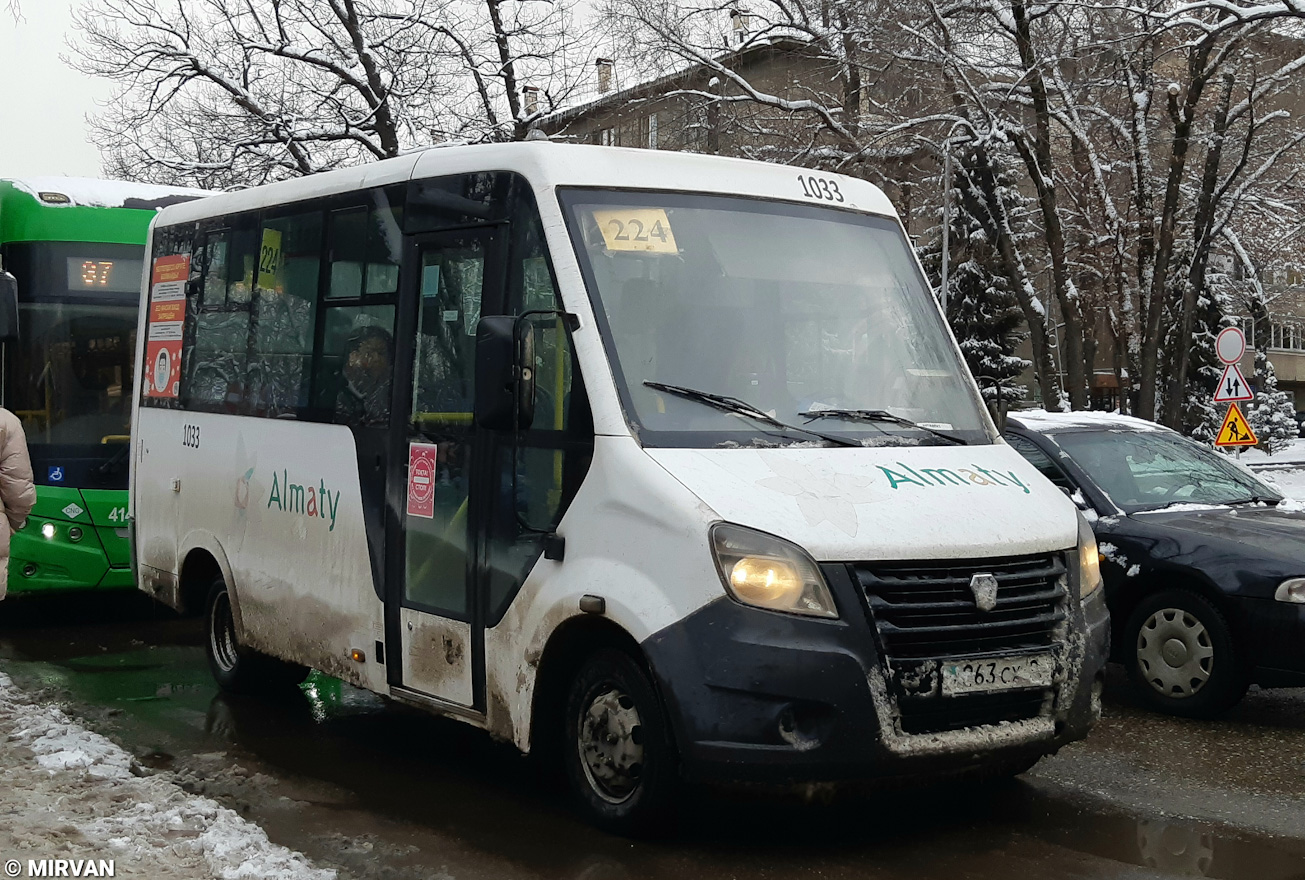 Алматы, ГАЗ-A63R42 Next (СемАЗ) № 1033