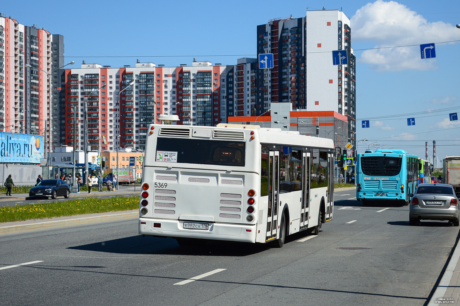 Санкт-Петербург, ЛиАЗ-5292.60 № 5369