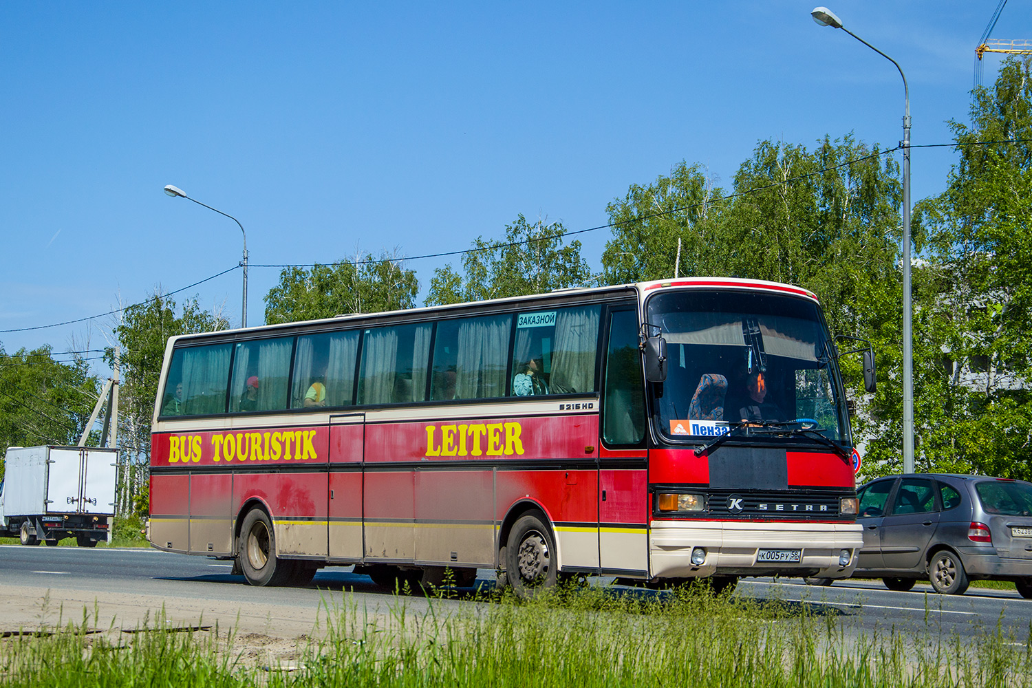 Пензенская область, Setra S215HD № К 005 РУ 58