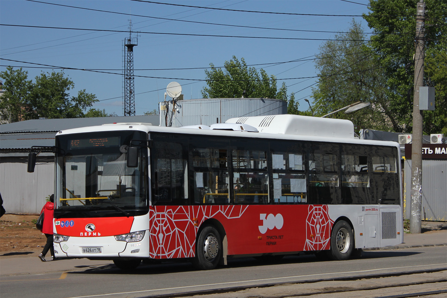 Пермский край, King Long XMQ6106G № В 626 ХТ 18