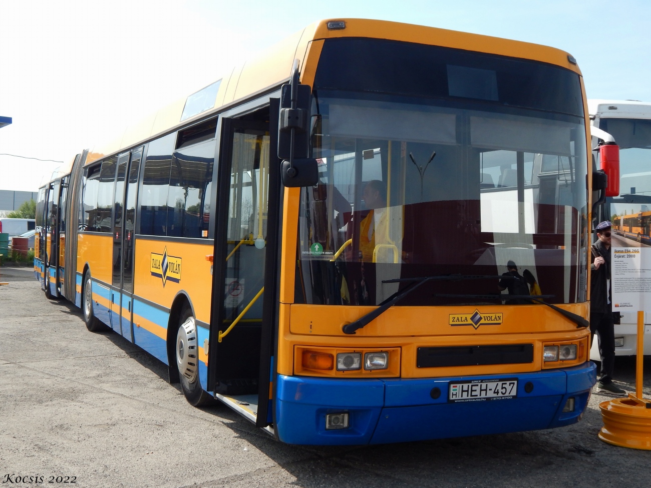 Hungary, Ikarus EAG E94.26G # HEH-457; Hungary — Open days
