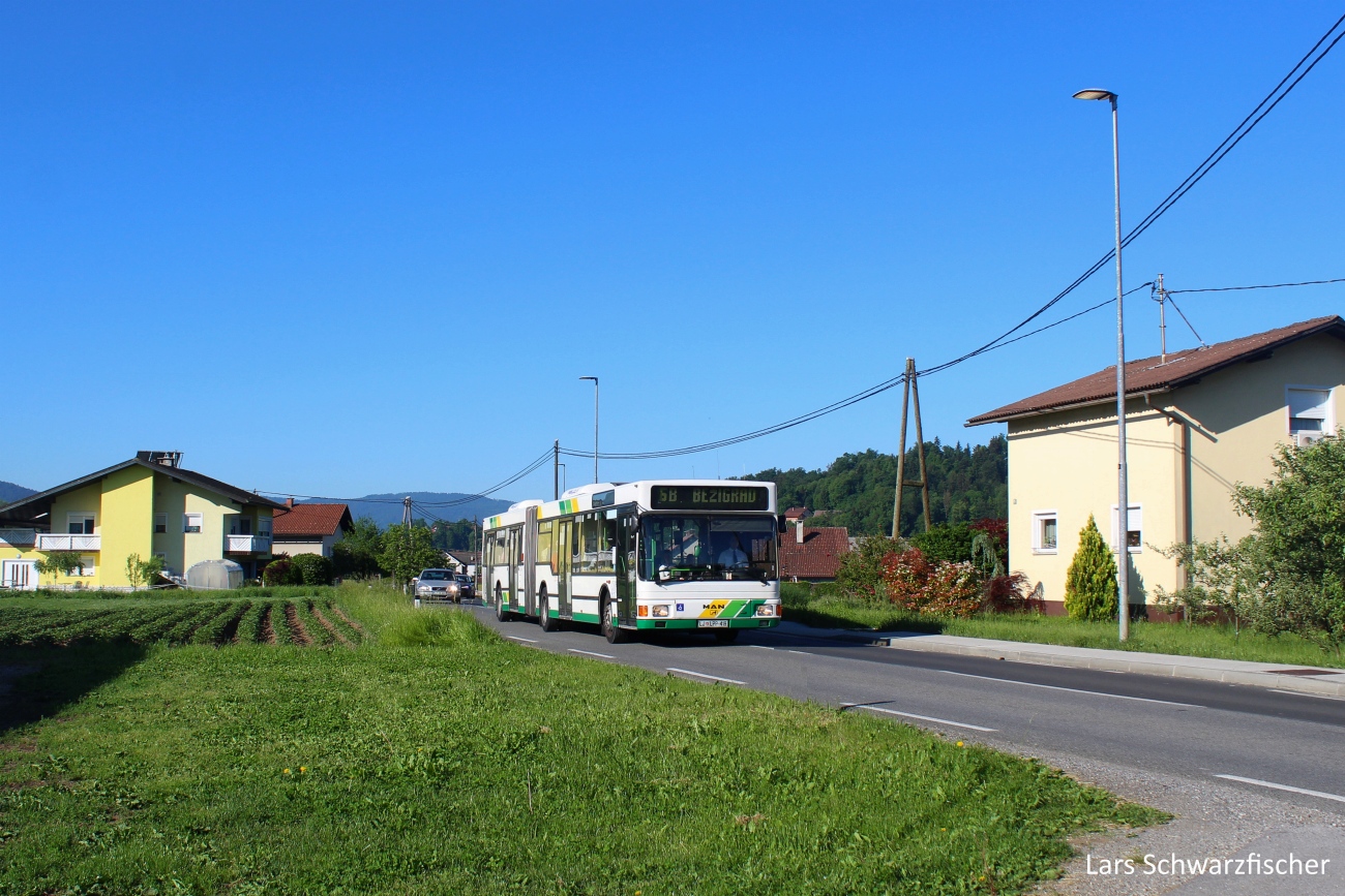 Словения, MAN A11 NG312 (Avtomontaža) № 419