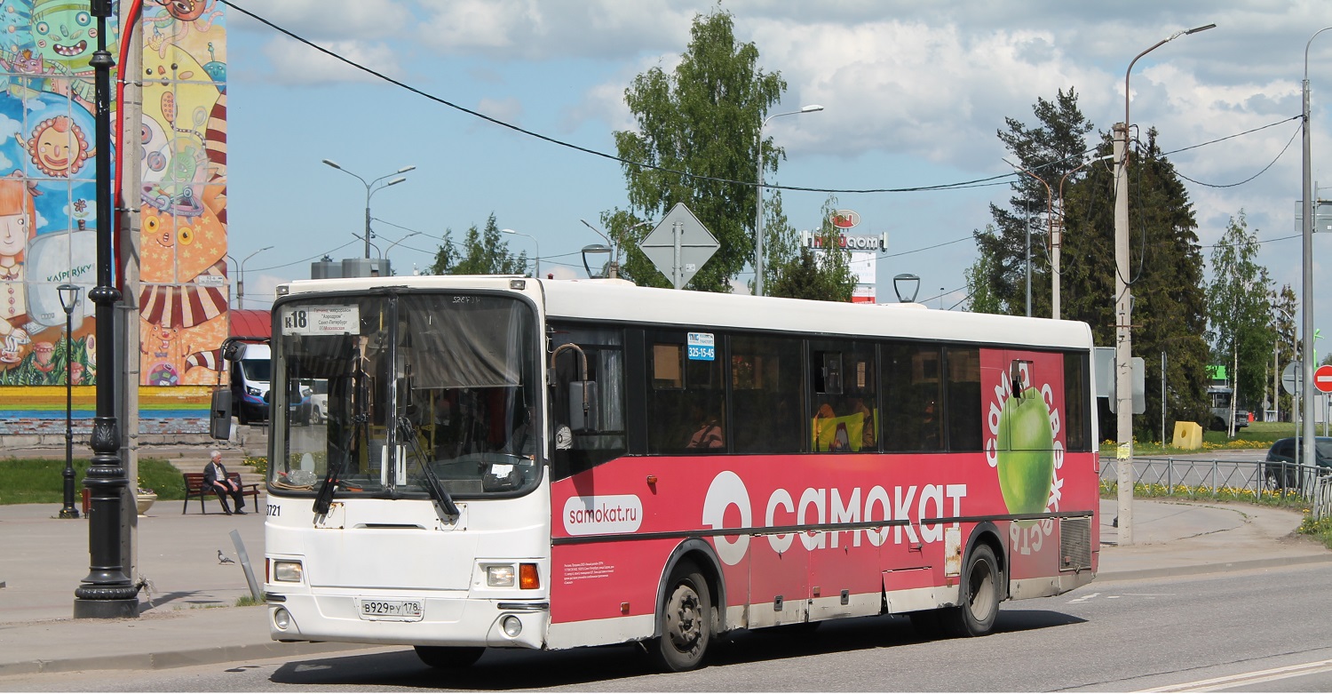 Ленинградская область, ЛиАЗ-5256.61 № 3721