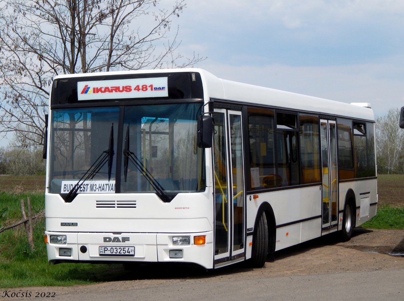 Hungary, Ikarus 481.82 # P-03254 21; Hungary — Open days