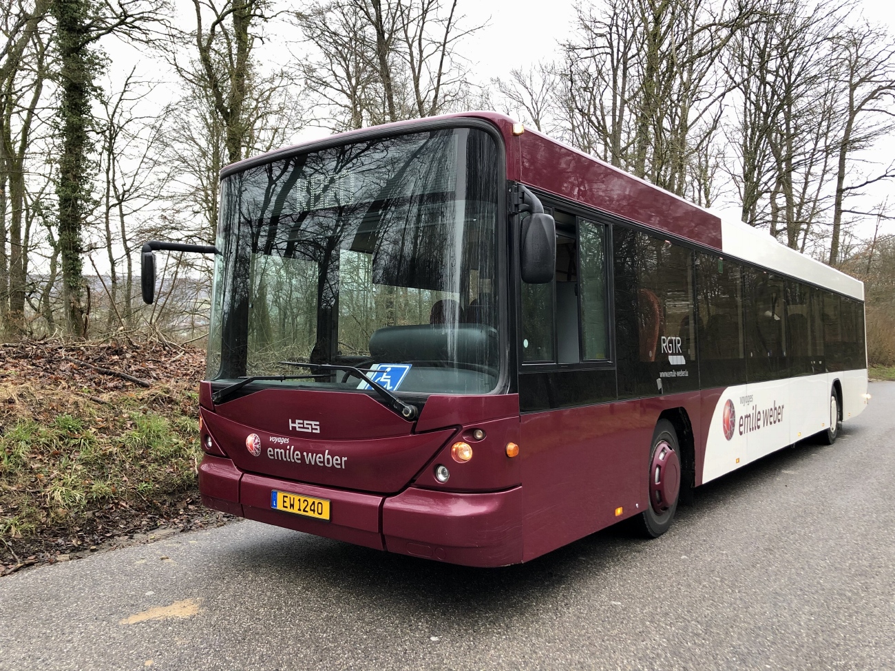 Luxembourg, Hess CO-BOLT 3 # EW 1240