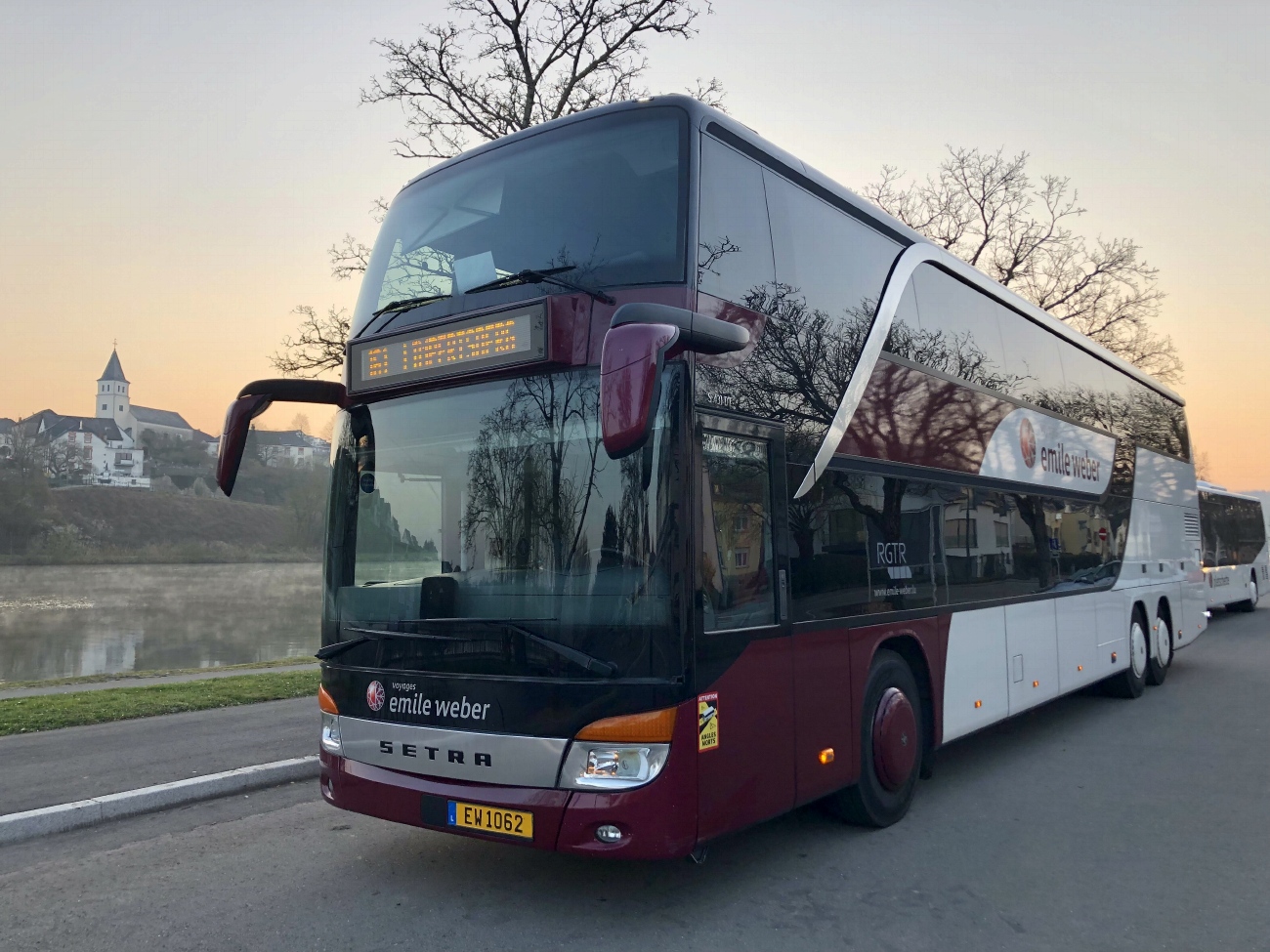 Люксембург, Setra S431DT № EW 1062