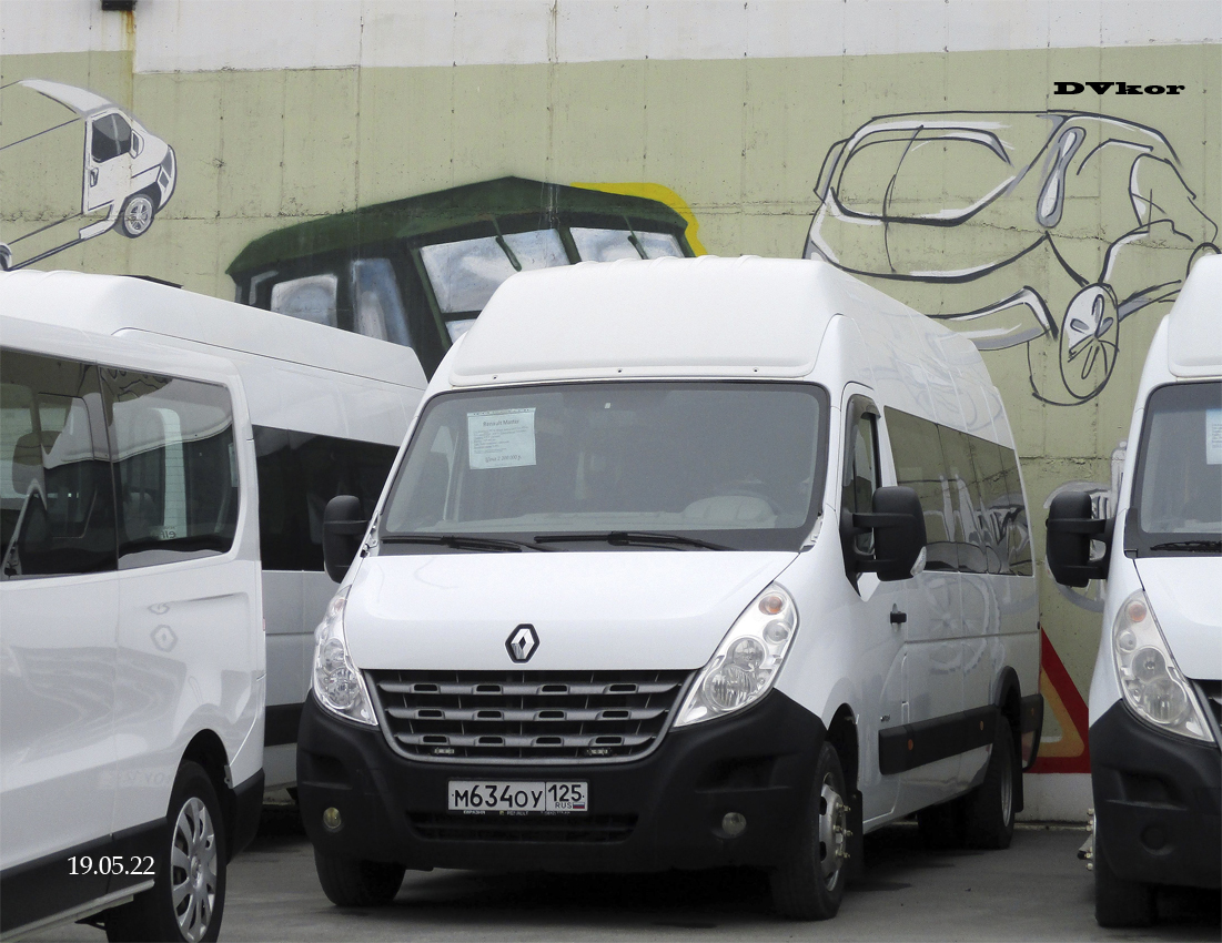 Приморский край, Renault Master (NIAF, НиАЗ) № М 634 ОУ 125