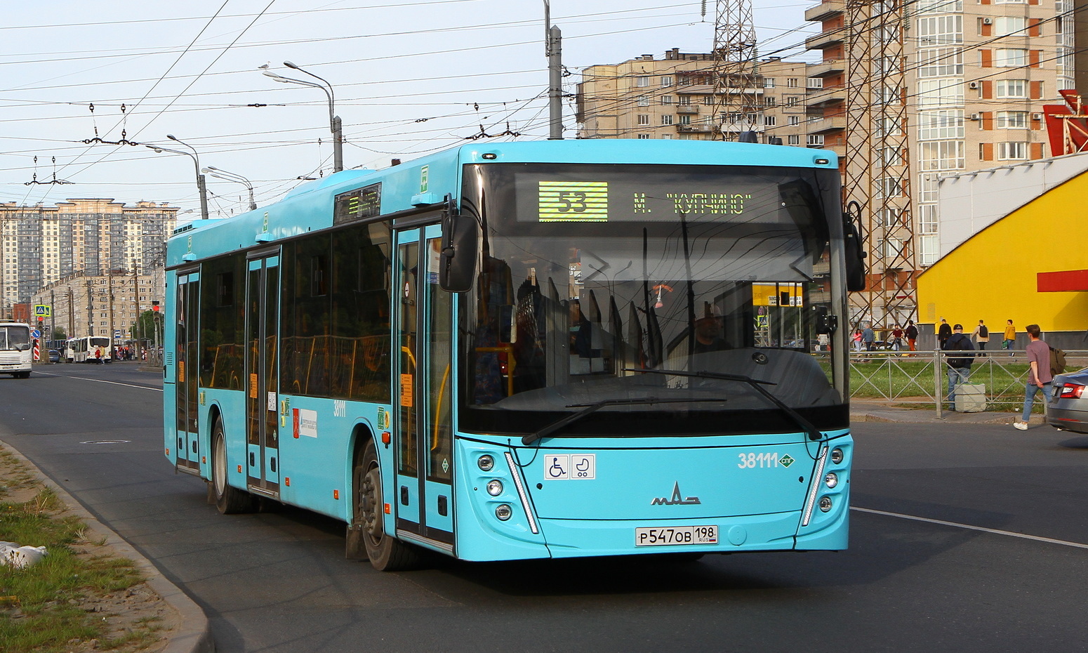 Saint Petersburg, MAZ-203.945 # 38111