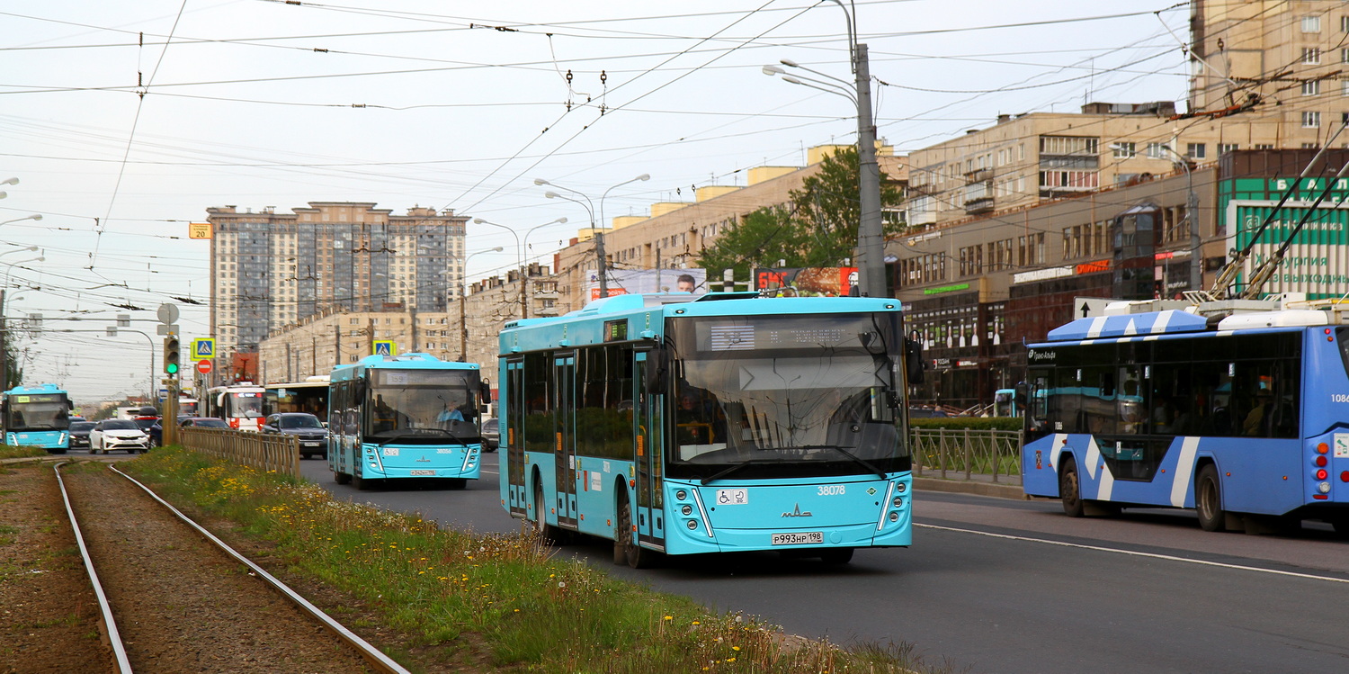 Saint Petersburg, MAZ-203.945 # 38078