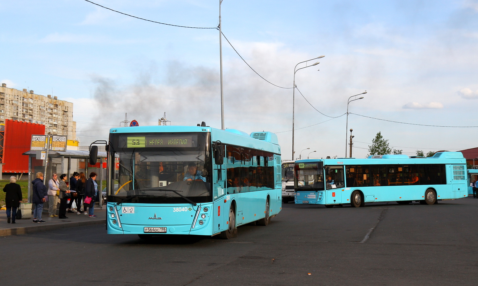 Санкт-Петербург, МАЗ-203.945 № 38040
