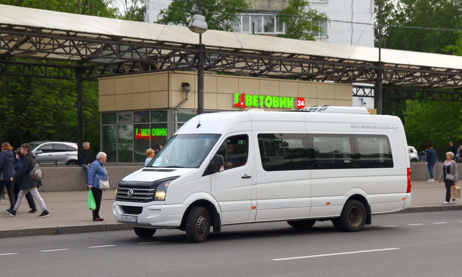 Санкт-Петербург, Луидор-22370C (Volkswagen Crafter) № Х 454 ОА 178