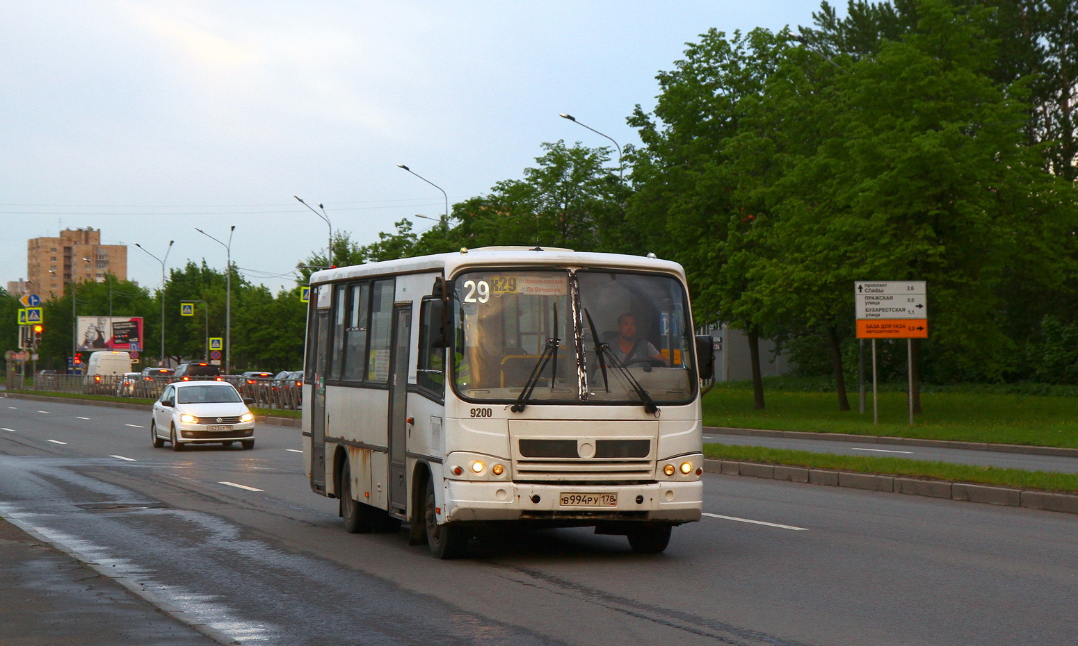 Sankt Petersburg, PAZ-320402-05 Nr. 9200