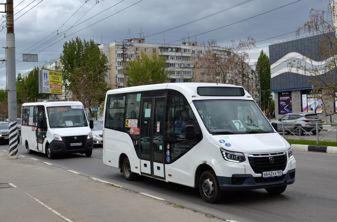 Саратовская область, ГАЗ-A68R52 City № В 642 ХХ 164