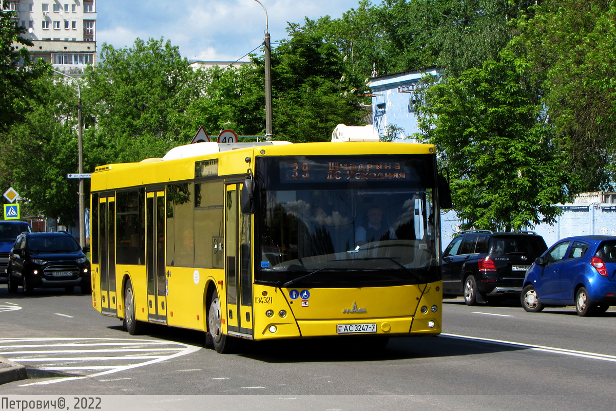 Минск, МАЗ-203.069 № 034321