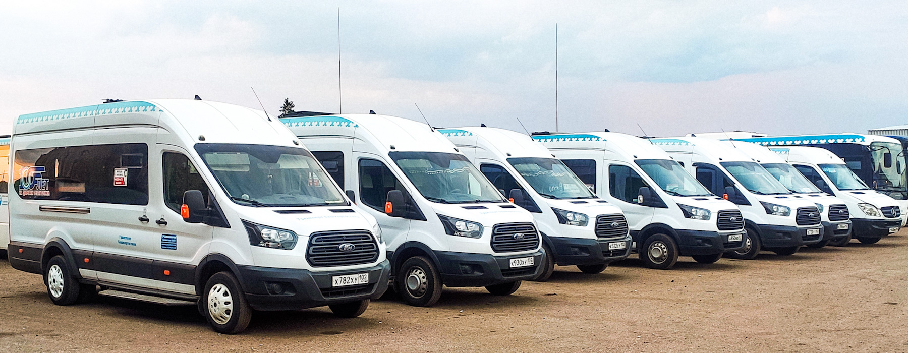 Башкортостан, Ford Transit FBD [RUS] (X2F.ESG.) № Х 782 ХУ 102; Башкортостан, Ford Transit FBD [RUS] (X2F.ESG.) № Х 723 ТТ 102; Башкортостан, Ford Transit FBD [RUS] (X2F.ESG.) № 5241; Башкортостан, 906.655 (Mercedes-Benz Sprinter 515CDI) № 1304; Башкортостан — Разные фотографии
