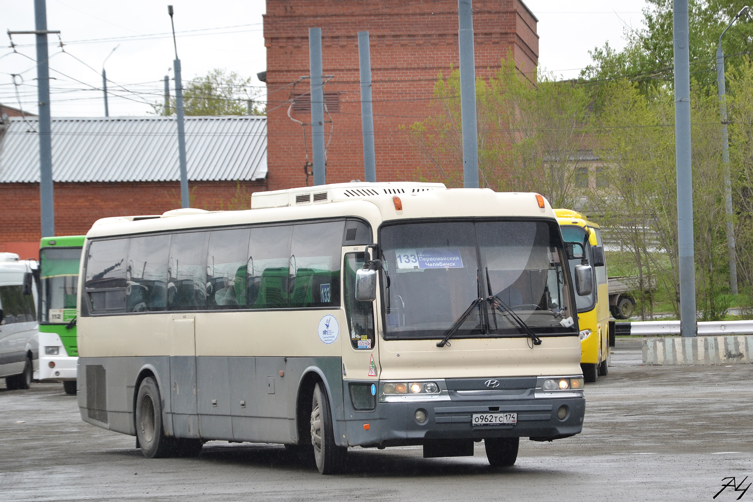 Chelyabinsk region, Hyundai AeroSpace LS # О 962 ТС 174
