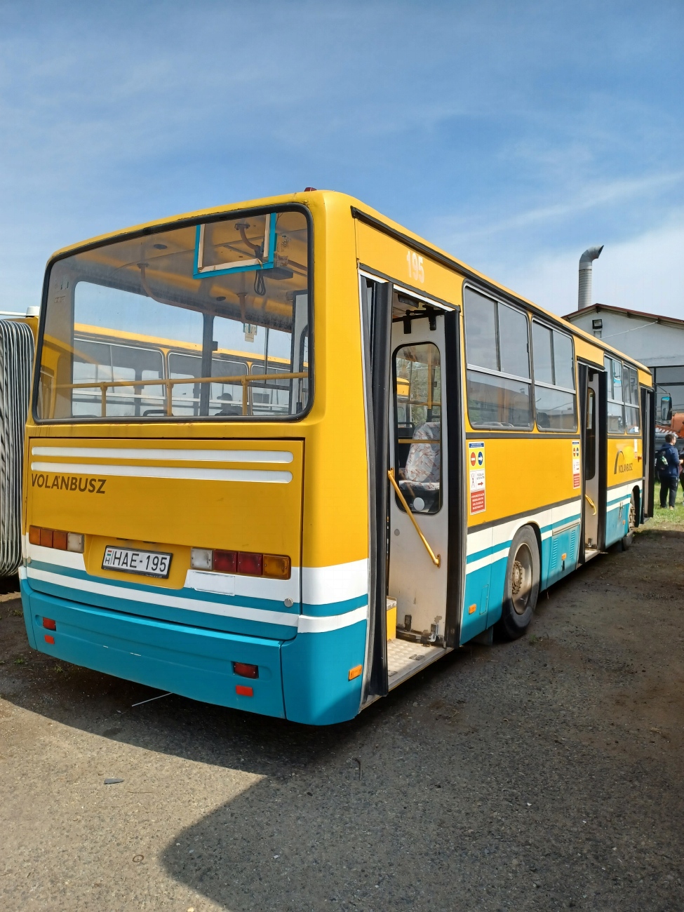 Hungary, Ikarus C60.30A # HAE-195; Hungary — Open days