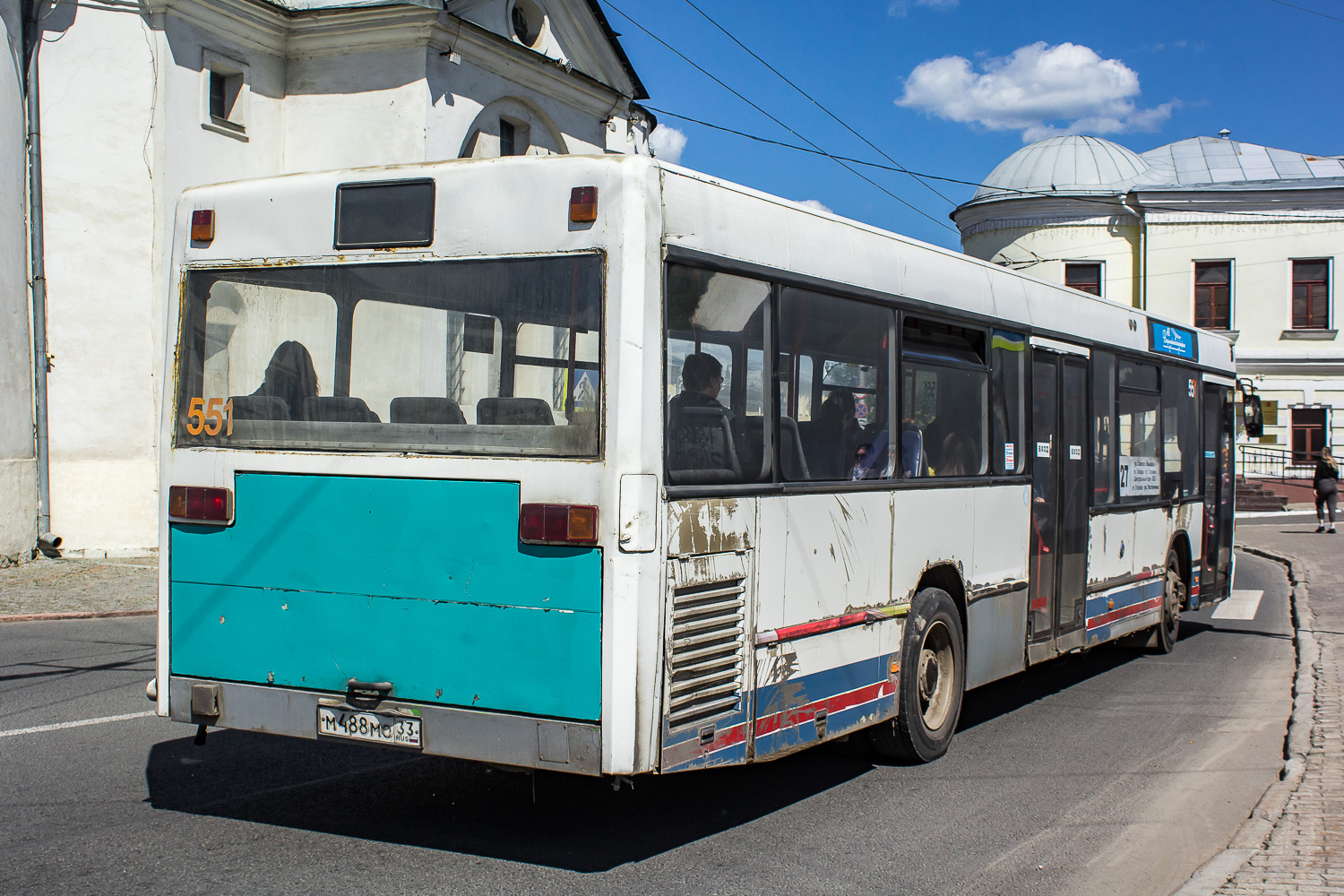 Владимирская область, Mercedes-Benz O405N2 № 551
