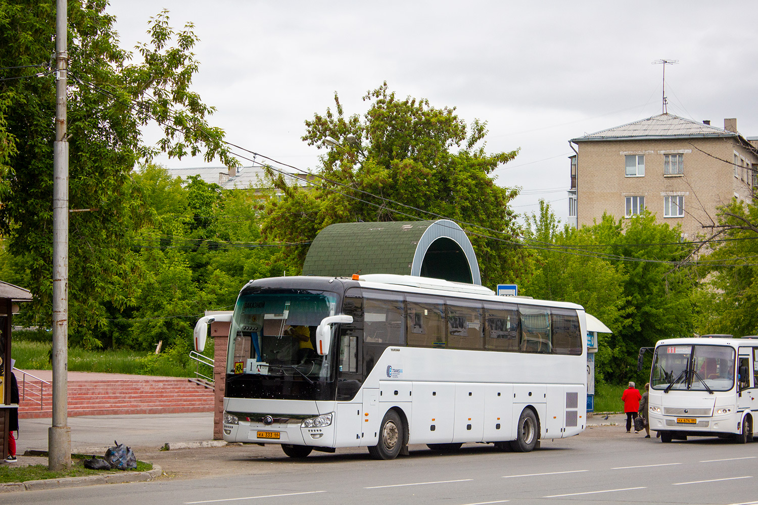 Свердловская область, Yutong ZK6122H9 № КА 333 66