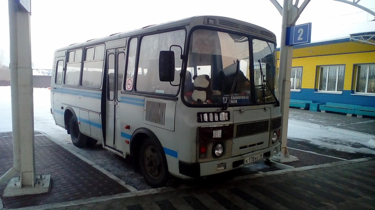 Хакасия, ПАЗ-32053-50 № К 178 КС 19