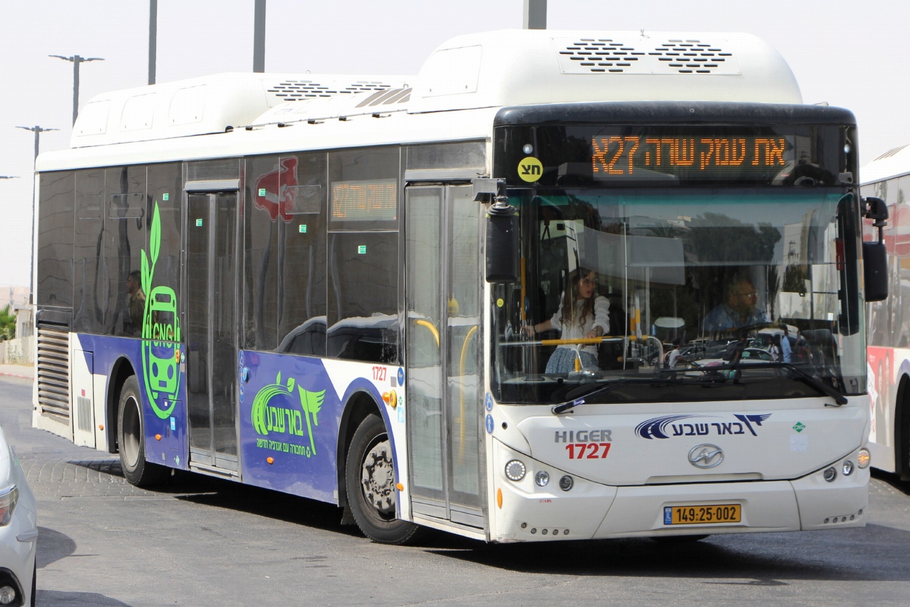 Израиль, Higer KLQ6129GQ2 № 1727