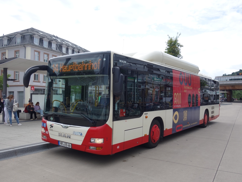 Hesse, MAN A21 Lion's City NL313 CNG # 46