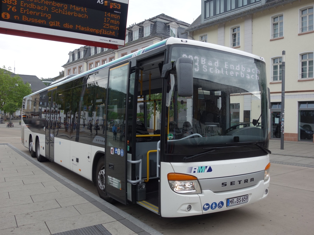 Гессен, Setra S418LE business № MR-BS 659