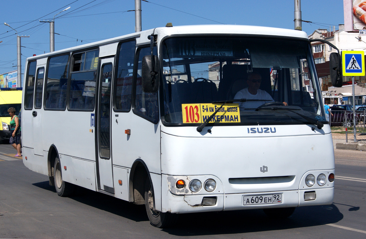 Севастополь, ЧА A09312 № А 609 ЕН 92