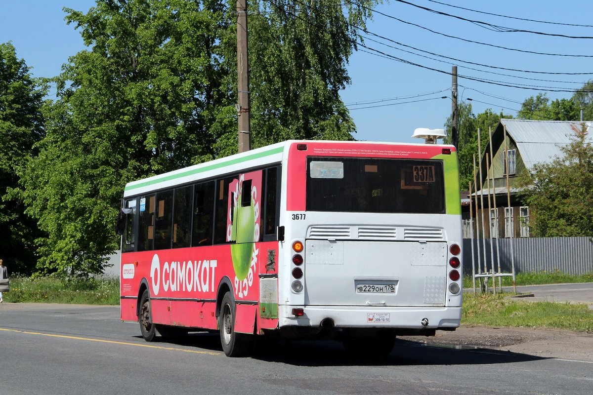 Санкт-Петербург, ЛиАЗ-5293.60 № 3677
