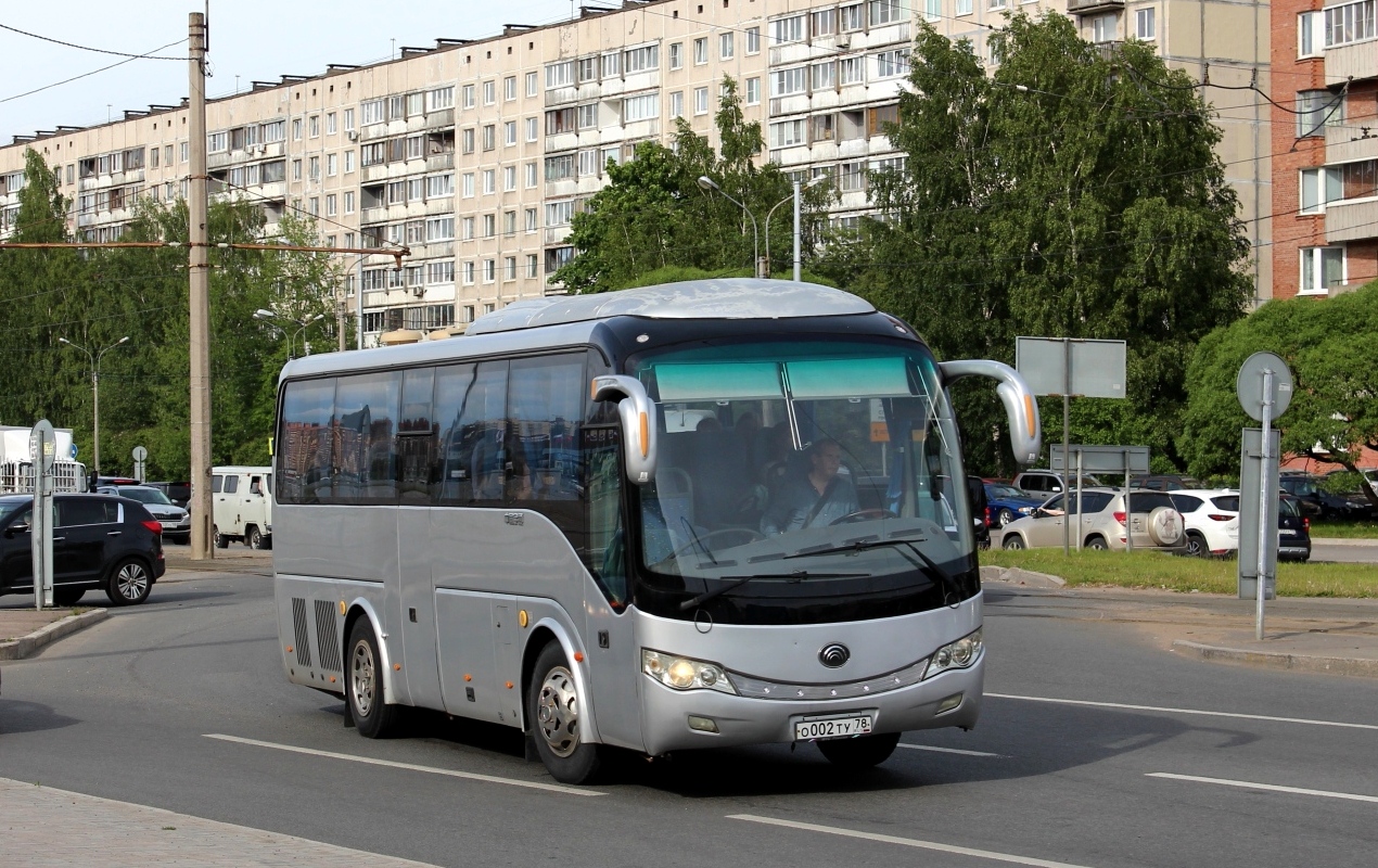 Санкт-Петербург, Yutong ZK6899HA № О 002 ТУ 78