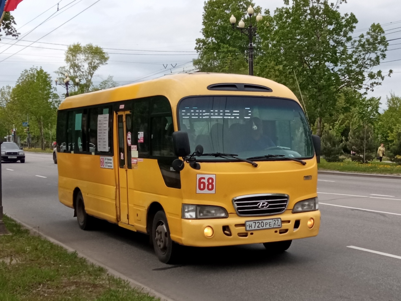 Хабаровский край, Hyundai County № 4128