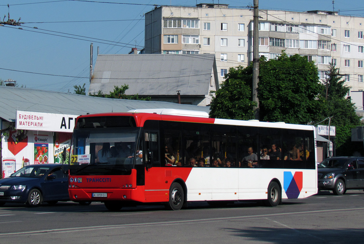 Киевская область, VDL Berkhof Ambassador 200 № 718 Киевская область, VDL Berkhof Ambassador 200 № 718