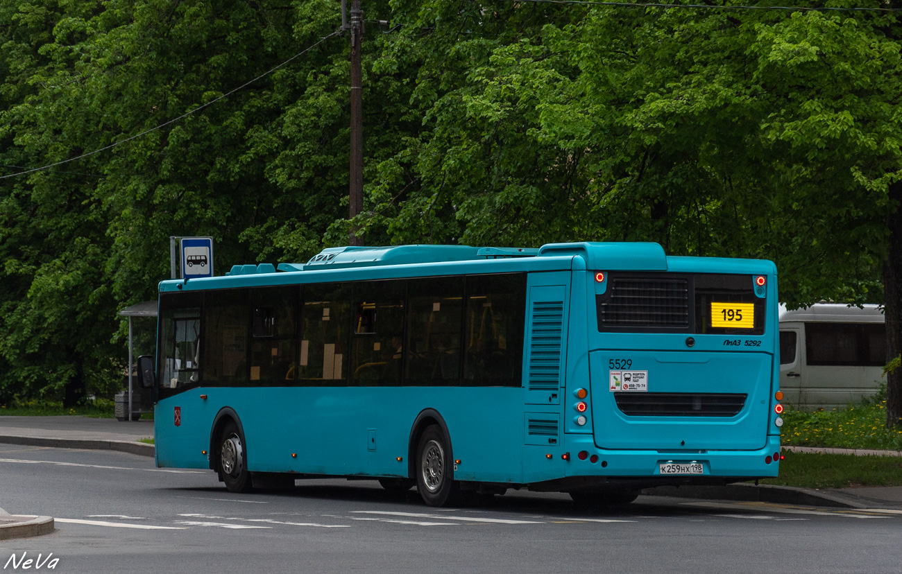 Санкт-Петербург, ЛиАЗ-5292.65 № 5529