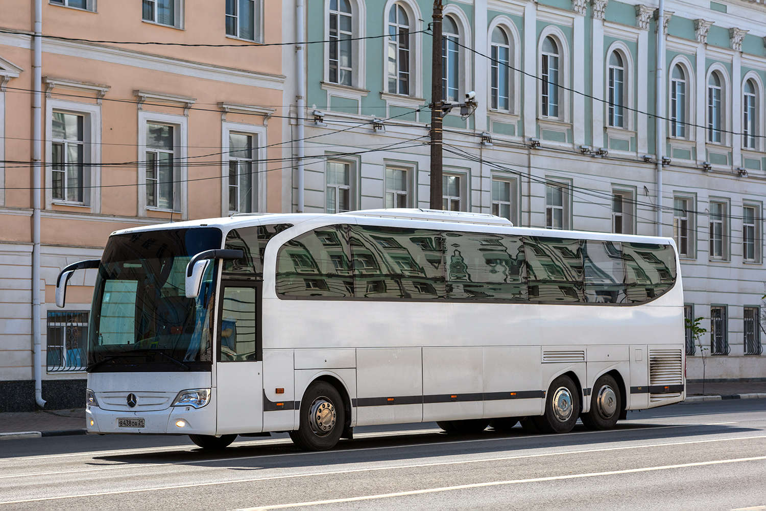 Ленинградская область, Mercedes-Benz O580-16RHD Travego M № В 438 ОА 21