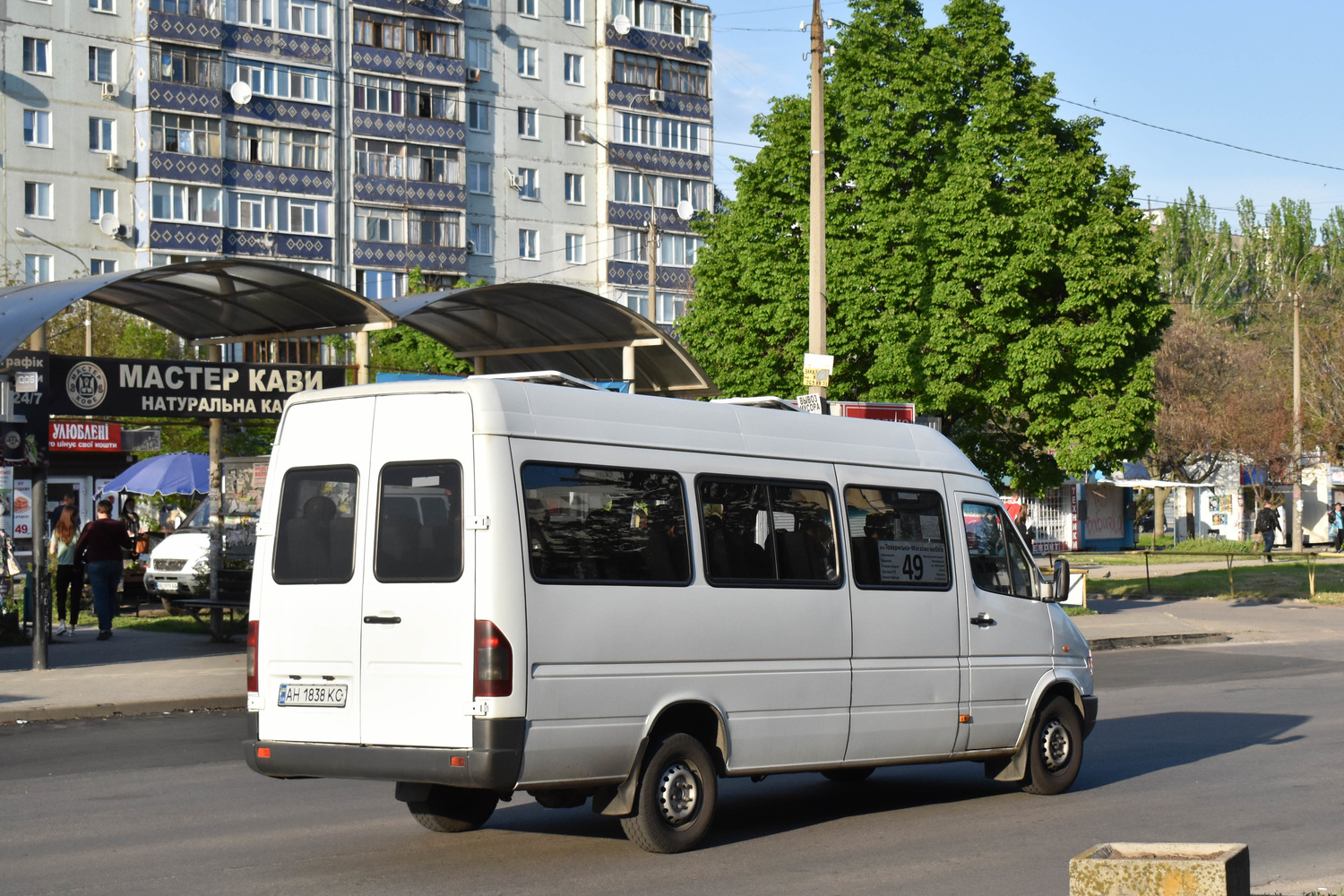 Запорожская область, Mercedes-Benz Sprinter W903 310D № AH 1838 KC