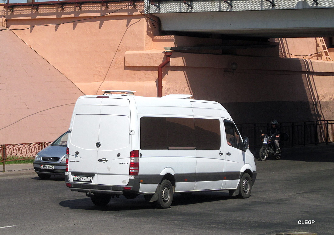 Витебская область, Mercedes-Benz Sprinter W906 314CDI № 9563 ІТ-2