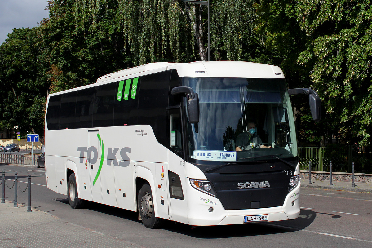 Литва, Scania Touring HD 12.0 № 108