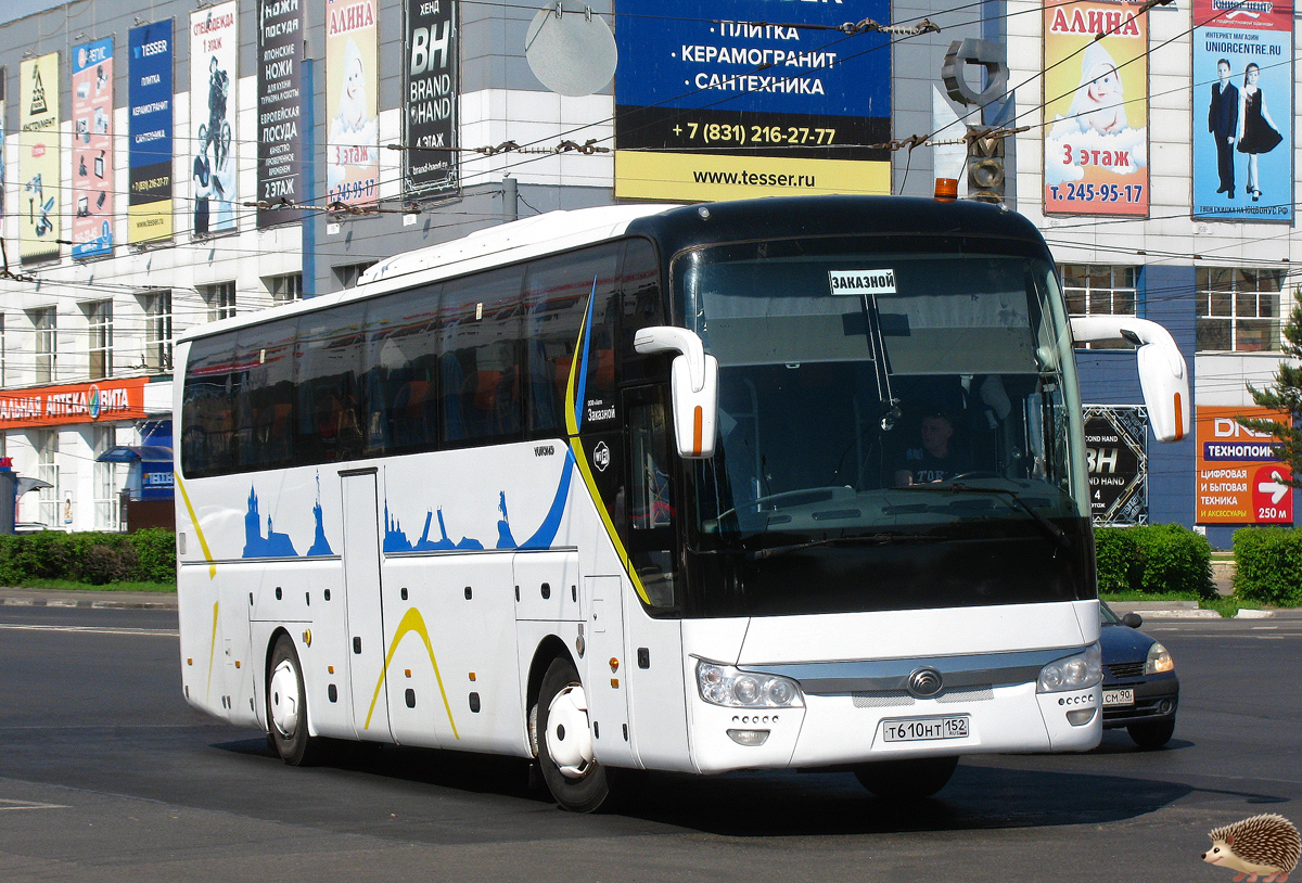 Нижегородская область, Yutong ZK6122H9 № Т 610 НТ 152
