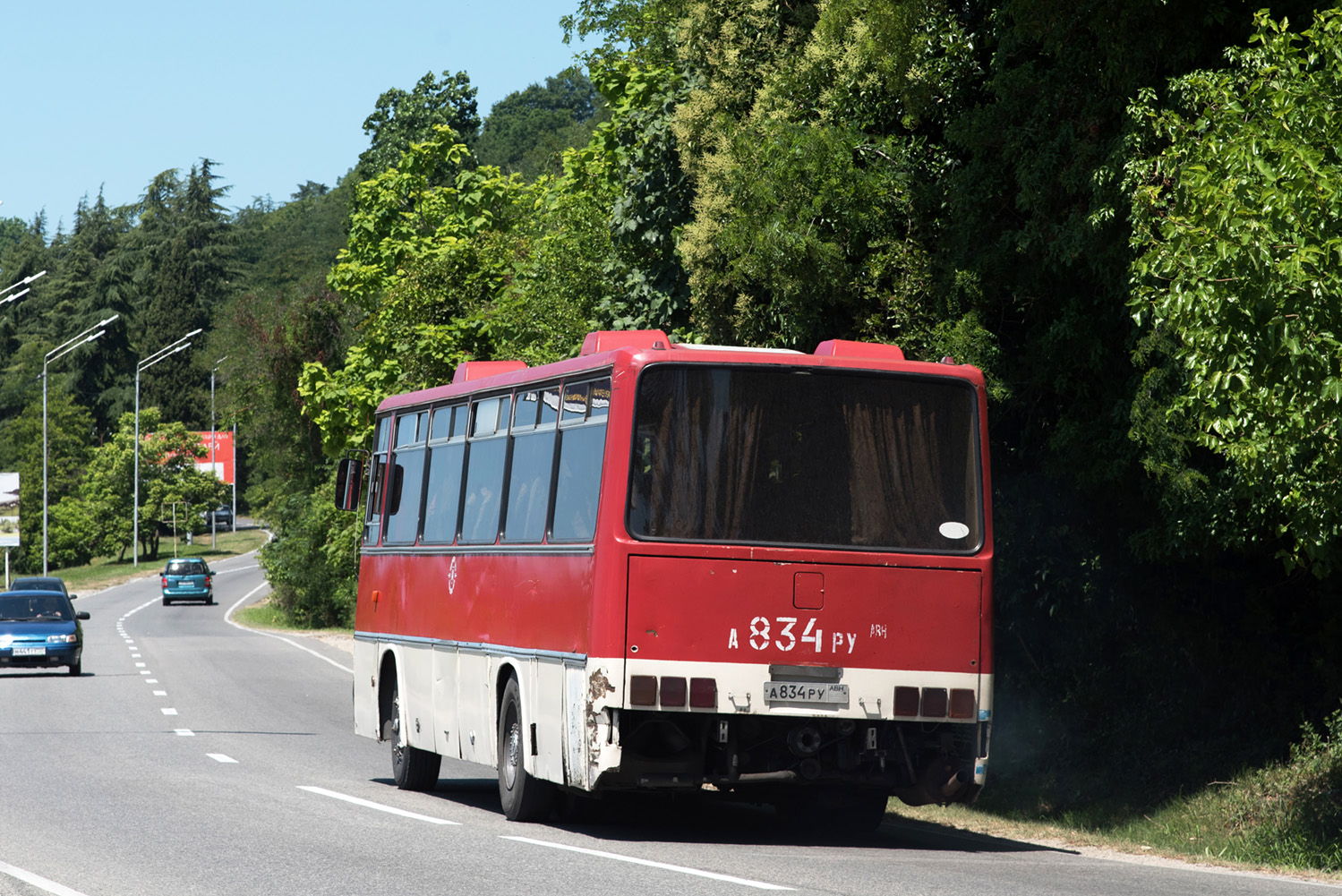 Абхазия, Ikarus 256.75 № А 834 РУ