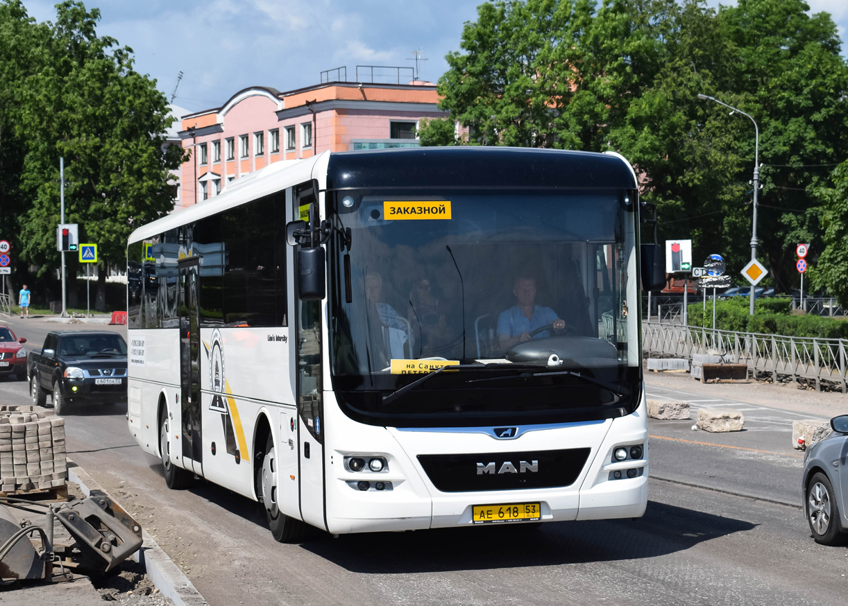 Saint Petersburg, MAN R60 Lion's Intercity ÜL290 # АЕ 618 53