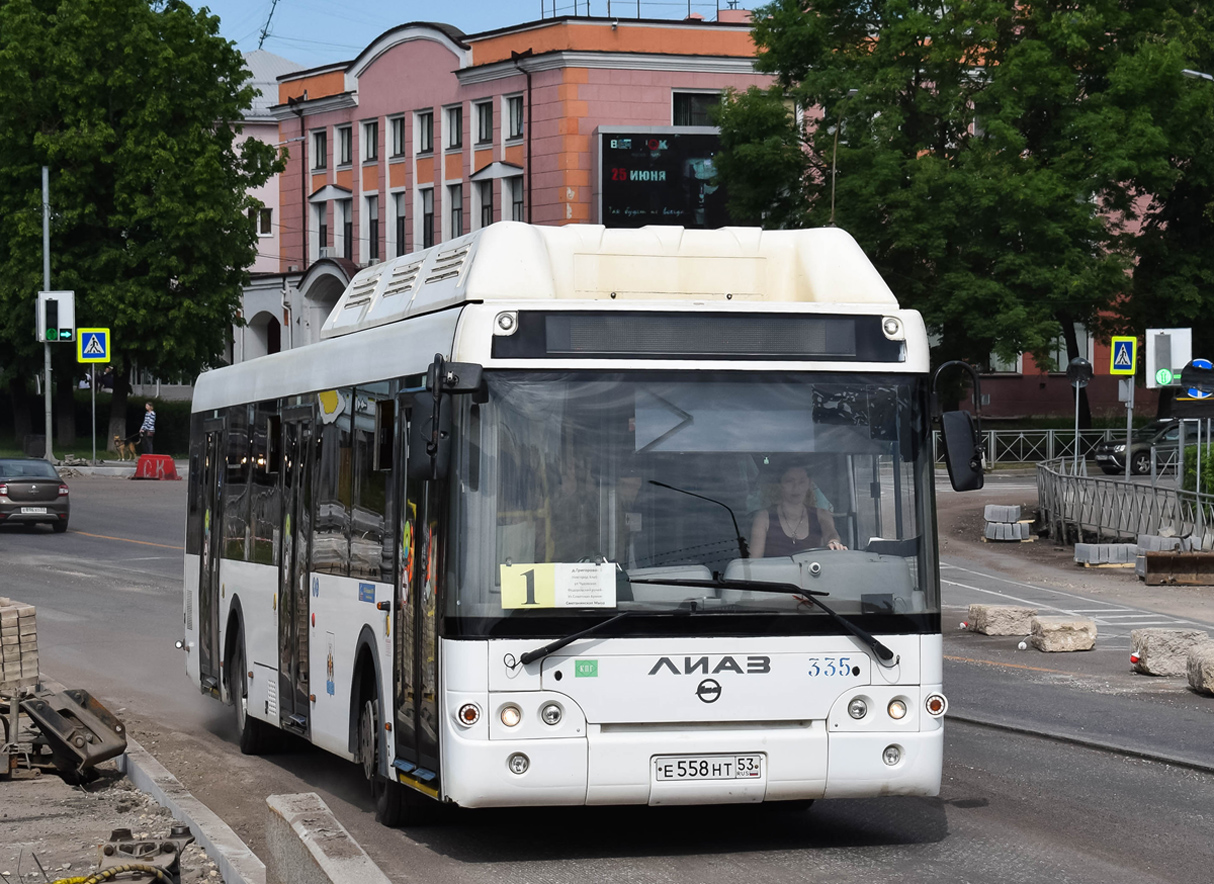 Новгородская область, ЛиАЗ-5292.67 (CNG) № 335