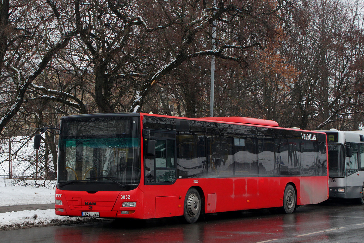 Литва, MAN A21 Lion's City NL273 № 3032